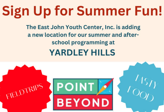 Sign Up for Summer Fun at The East John Youth Center, Inc!