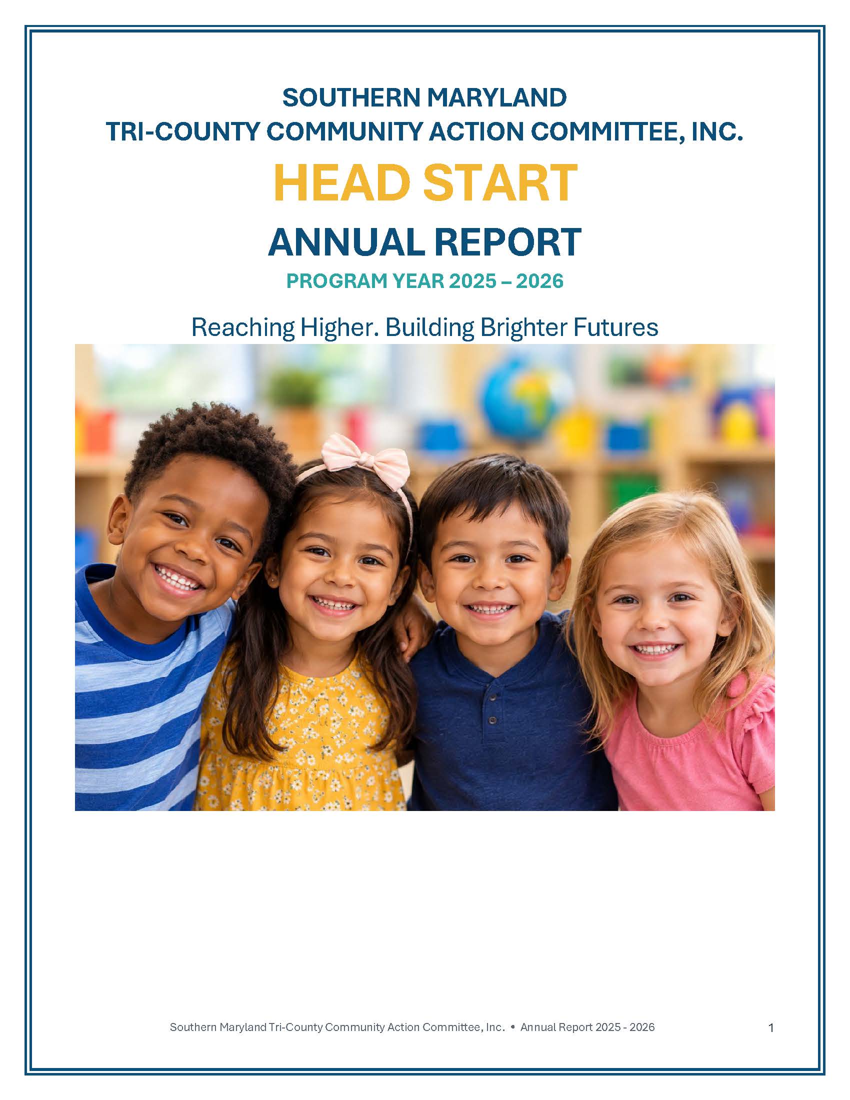 FY 2025- 2026 Head Start Annual Report 